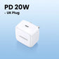 UGREEN Швидка зарядка 4.0 3.0 QC PD Зарядний пристрій 20W QC4.0 QC3.0 USB Type C Швидкий зарядний пристрій для iPhone 16 15 14 Pro Xiaomi Телефон PDCharger