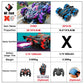 WLtoys F1 Drift RC автомобіль з LED підсвіткою, музикою, 2.4G радіокеруванням жестами рукавички, спреєм, трюковий автомобіль 4WD, електрична іграшка для дітей