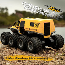 JJRC Q137 8x8 2.4G дистанційне керування автомобілем 8wd позашляховий амфібійний трюковий транспортний засіб 8-колісний швидкісний гоночний вантажівка водонепроникні гусеничні іграшки