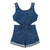 Children Clothing Girls Jumpsuit Summer Children Fashionable And Comfortable Sleeveless Denim Jumpsuit Shorts Children Sets New