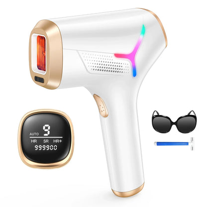 Laser Hair Removal 999900+ Flash 22J IPL Hair Remover Device 3 Modes Body Face Bikini Home Treament Laser Epilator for Women Men