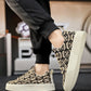 Men's Graffiti Prints Canvas Sneakers 2024 Spring Autumn Breathable Fashion Vulcanize Shoes Outdoor Lace Up Men Casual Shoes