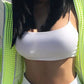 Sexy Tank Top Black Halter Crop Tops Women Summer Camis Backless Camisole Fashion Casual Tube Top Female Sleeveless Cropped Vest