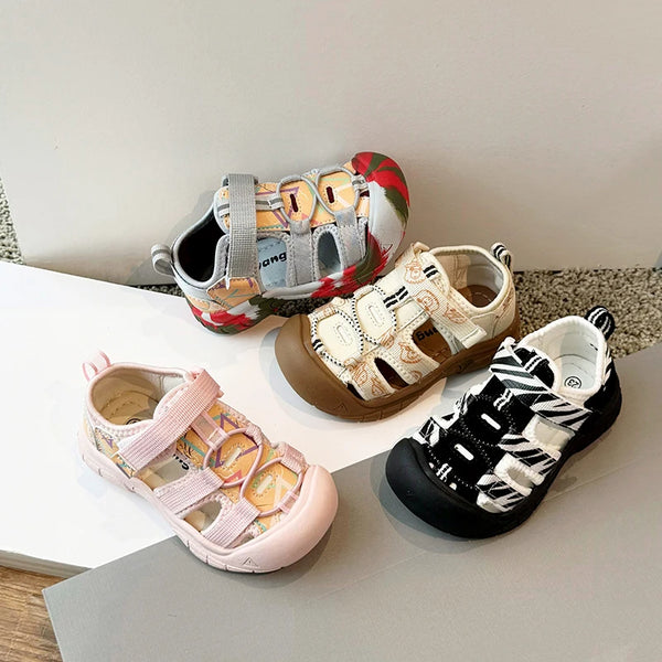Children Barefoot Sandals Summer Baby Boys Girls Beach Shoes Camouflage Kids Sneakers Soft Sole Non-slip Outdoor Sports Shoes
