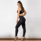 Shascullfites Melody Butt Lift Jeans Black Skinny Women Stretchable Jeans Slimming Jeggings Streetwear With Three Buttons
