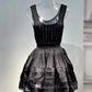 High-end New Short Dress Women's Summer French Style Exquisite Design Sense Niche Sleeveless Vest Stitching Dress 2024