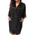 Imitation Ice Silk Night Dress Women Sleepwear Nightwear Lace Half Sleeve Belt Kimono Women Bathrobe Nightgown пижама женская