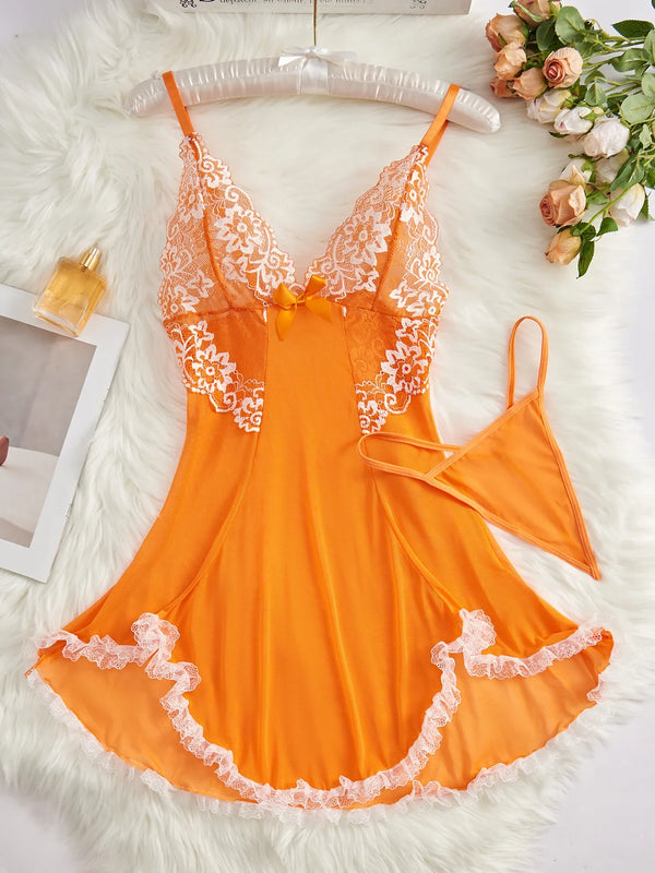 Sexy Nightgown Women Secret Lingerie Transparent Ball Gowns Babydoll Evening Erotic Coats Temptation Long Underwear Nightdress
