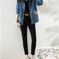 Women Denim Jacket New Spring Autumn Long Sleeve Tops Female Casual Hooded Jeans Jackets Women Big pocket Cowgirl Outerwear