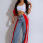 Wide Leg Jeans Cargo Pants Sexy Women High Waist Elegant Streetwear Denim Casual Straight Trousers