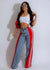 Wide Leg Jeans Cargo Pants Sexy Women High Waist Elegant Streetwear Denim Casual Straight Trousers