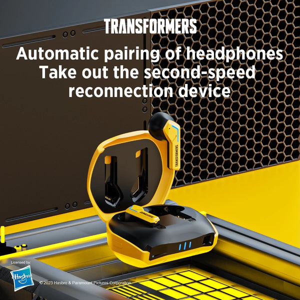 Трансформери TF-T06 Bluetooth 5.3 Гарнітура Дворежимна Навушники з Шумозаглушенням для відеоігор HIFI Навушники Стабільне З'єднання