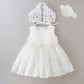 HETISO New Baby Girl Baptism Dresses Toddler Christening Gowns Children's Clothes Summer Birthday Wedding Dress for Newborn 3-24