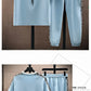 Summer Men's Trousers Tracksuit 2 Piece Set Fashion Tops Tees Ice silk Short Sleeve T Shirt+Pants Vintage Casual Sweatpants