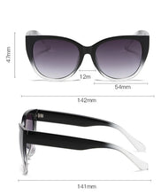 2025 NEW Trendy and Fashionable Cat Eye Large Frame Gradient Sunglasses for Men and Women