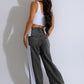 Wide Leg Jeans Cargo Pants Sexy Women High Waist Elegant Streetwear Denim Casual Straight Trousers
