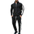 Casual Tracksuits Mens Autumn Fashion Side Striped Jackets And Pants Two Piece Sets For Men Sports Fitness Sweatsuits Streetwear