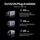 UGREEN 65W GaN зарядний пристрій 4 порти USB C швидка зарядка Quick Charge 3.0 PD 3.0 для Macbook Air, ноутбуків, планшетів, iPhone 16 15 14 Pro Max