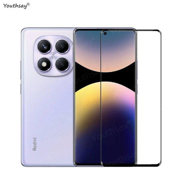 6in1 Glass For Redmi Note 14 Pro Global Full Cover Tempered Glass Redmi Note 14 Pro Screen Protector Lens Film Redmi Note 14 Pro