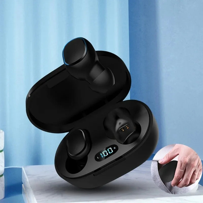 E7S TWS бездротові навушники 5.0 Bluetooth HIFI навушники з без втрат звуком Спортивні водонепроникні навушники для всіх смартфонів
