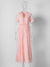 Jastie 2025 Summer Boho Women Maxi Dress Loose Embroidery White Lace long Tunic Beach Dress Vacation Holiday Women Clothing