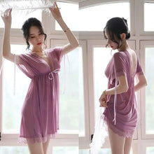 Sexy Nightgowns Women's Silk Lace Clothes for Sleepwear Pajamas Nightwear Hot Romantic New Woman Summer Sleep Offer Top Dress