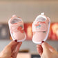 Cute Bear Soft Sole Comfortable Sandals for Infants and Toddlers Baotou Anti Kick First Step Shoes 0-18 Months