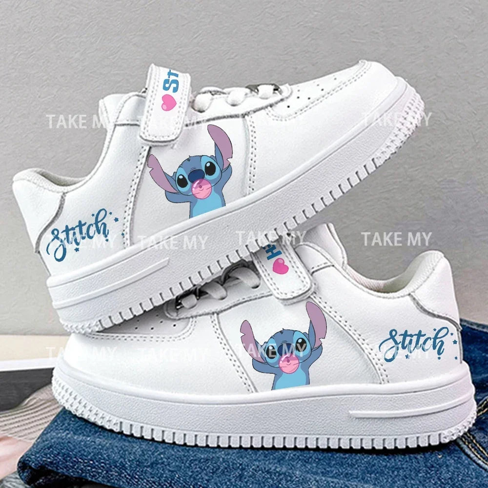 Кросівки Stitch Shoes для дітей Студентські повсякденні баскетбольні кросівки Дитячі кросівки для дівчаток і хлопчиків Бігові модні спортивні кросівки Подарунок