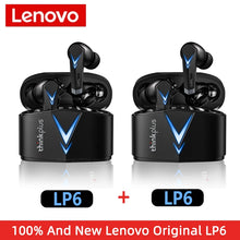 Оригінальні Lenovo LP6 TWS ігрові навушники з шумопоглинанням бездротові навушники HIFI музичні Bluetooth-навушники з двома режимами гарнітури