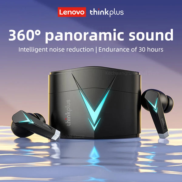 Оригінальні Lenovo LP6 TWS ігрові навушники з шумопоглинанням бездротові навушники HIFI музичні Bluetooth-навушники з двома режимами гарнітури