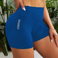 Women High Waist Workout Shorts Yoga Short Pant