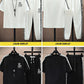 Summer Men's Trousers Tracksuit 2 Piece Set Fashion Tops Tees Ice silk Short Sleeve T Shirt+Pants Vintage Casual Sweatpants