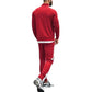 Casual Tracksuits Mens Autumn Fashion Side Striped Jackets And Pants Two Piece Sets For Men Sports Fitness Sweatsuits Streetwear