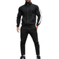 Casual Tracksuits Mens Autumn Fashion Side Striped Jackets And Pants Two Piece Sets For Men Sports Fitness Sweatsuits Streetwear