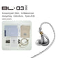 BLON New BL03 II 10mm Dual-Chamber Dynamic Driver IEM Hifi Earphones With 0.78mm 2Pin Detachable Cable 3.5 4.4mm BL03 2