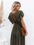 Women Swimsuit Cover Ups Mandarin Sleeve Kaftan Beach Tunic Dress Robe De Plage Solid White Pareo Beach Cover-ups