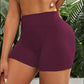 Women High Waist Workout Shorts Yoga Short Pant
