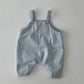 2024 Summer New Baby Sleeveless Cotton Rompers Cute Infant Strap Jumpsuit Kids Boys Girls Casual Overalls Newborn Clothes 0-24m