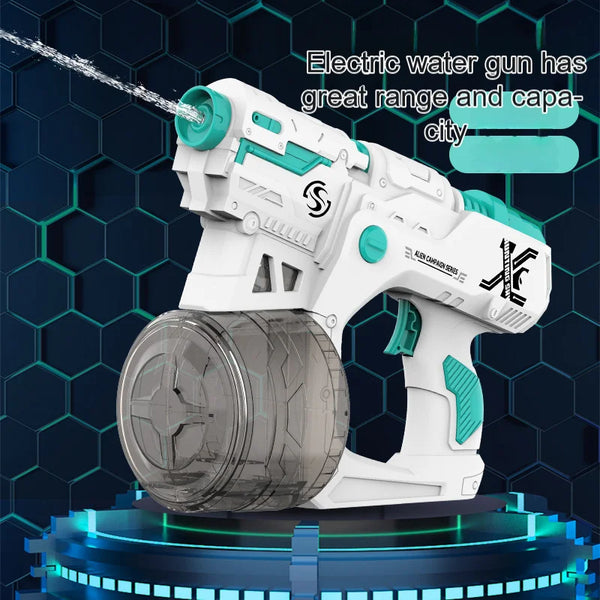 New Electric toy water gun outdoor summer beach swimming pool party battle largecapacity shootingwater gun fun water bucket game