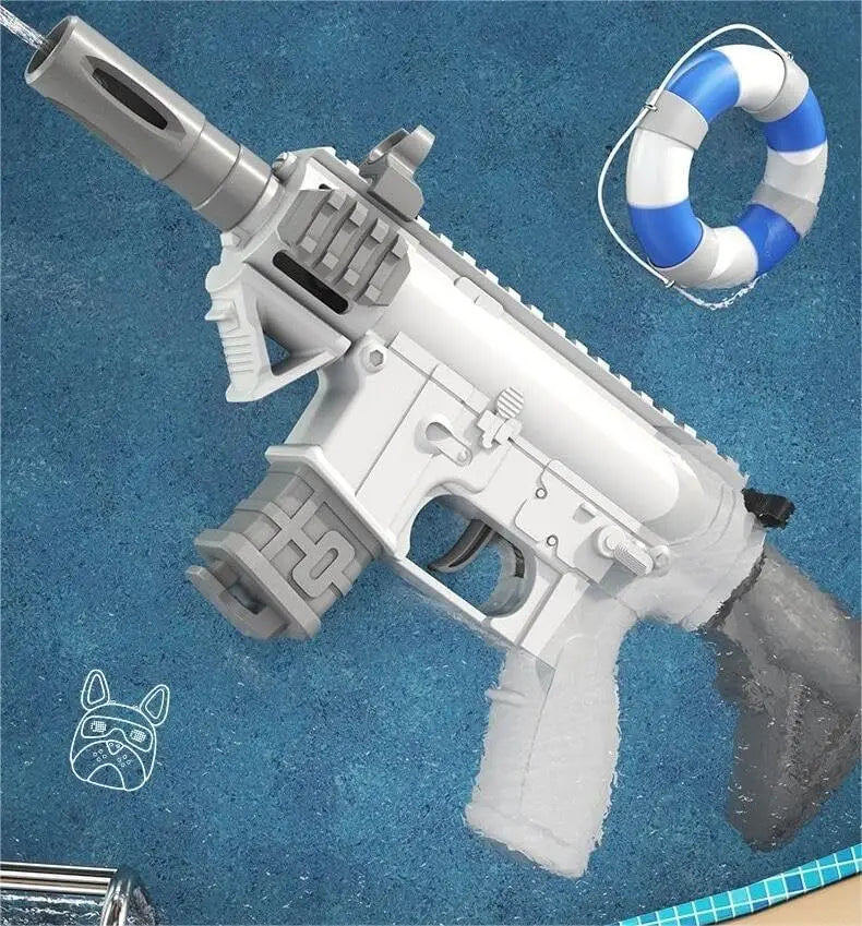 M416 Водяний пістолет Міні водяні пістолети Ручні пістолети з безперервною стрільбою Водяний пістолет для вулиці Ігри на воді Басейн Пляжна іграшка для дітей