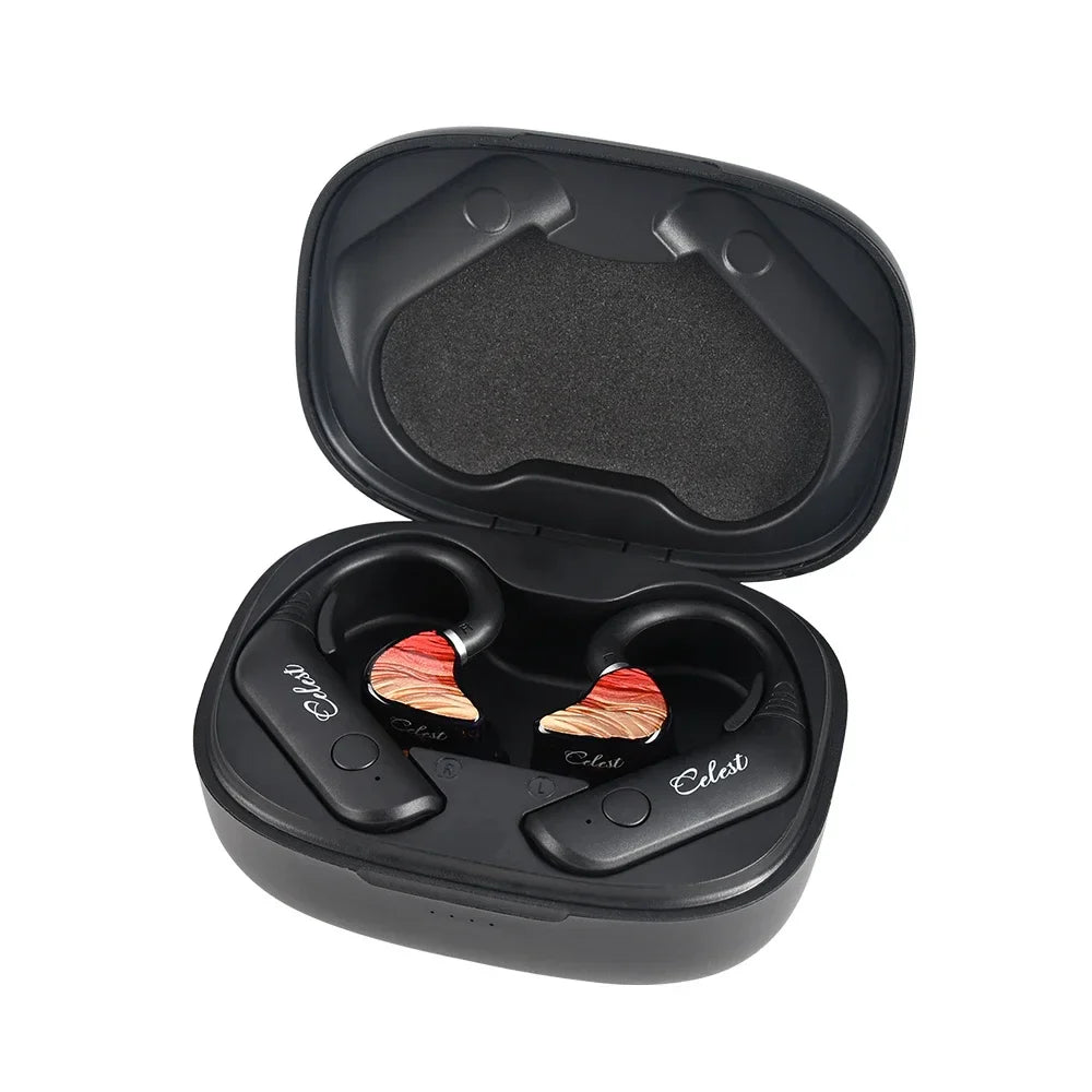 Навушники KINERA Celest T1 True Wireless Bluetooth 5.3 HIFI з вушним гачком Hi-Res для lgniteX Kuno Celest чорні