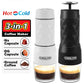 Cafelffe 3 In1 Portable Coffee Machine Hot/Cold Water Manual Espresso Maker For Capsule & Ground Hand Press Brewer hiking Travel