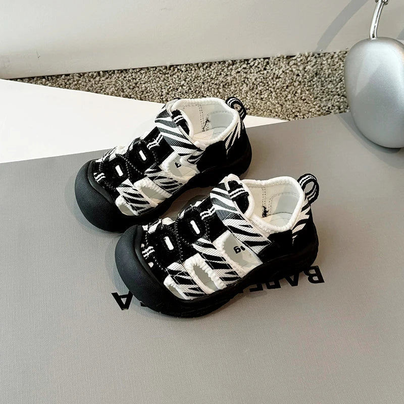 Children Barefoot Sandals Summer Baby Boys Girls Beach Shoes Camouflage Kids Sneakers Soft Sole Non-slip Outdoor Sports Shoes