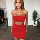 Summer sexy slim bag hip tube top off shoulder sleeveless dress women