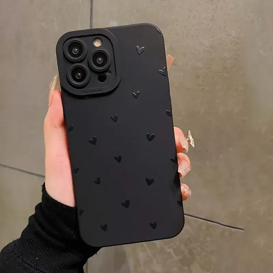 Люблячий чохол з принтом для iPhone 16 16E 15 14 13 12 11 Pro Max X XS XR 7 8 Plus SE 2022, протиударний м’який силіконовий чохол