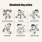 Funny RC Robot Electronic Dog Stunt Dog Voice Command Touch-sense Music Song Robot Dog for Boys Girls Children's Toys 18011