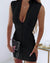 Elegant Women's Dress Tank Top Sleeveless Zipper Sexy Wrapped Hip Skirt 2024 New Summer Leisure Commuter Mini Wrapped Hip Skirt