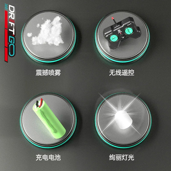 Remote Control Racing Car Gesture Sensor F1 Equation Spray Stunt Car Rc Drift Four-wheel Drive Off-road Toy Car Children Gift
