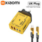 Xiaomi 120W 4-портовий ультра швидкий зарядний пристрій Type-C GaN USB-C QC 3.0 Super Charge Mech-Wind адаптер для iPhone Samsung