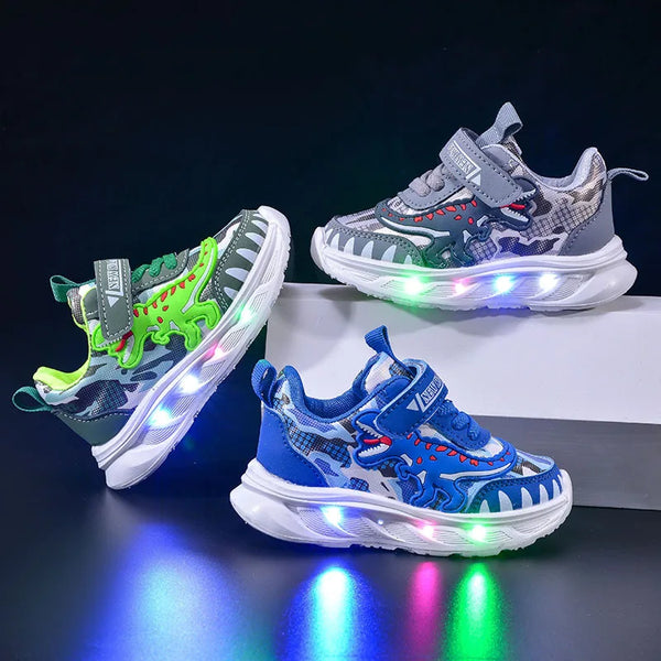 Spring Kids Shoes New Fashion Cartoon Casual Shoe Comfort Soft Sole Breathable Boy Shoes Simple Classic Lightweight Kid Sneakers
